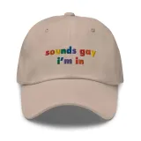 'Sounds Gay I'm In' Embroidered Cap – photo 3
