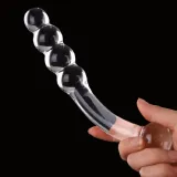 7.7 Inch Curved Glass Dildo – photo 2