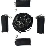 Cuffs with metal rings and clips – photo 6