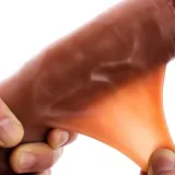 Realistic Uncircumcised Dildo With Foreskin – photo 2
