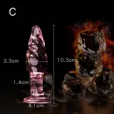 Pink Glass Butt Plug – photo 7