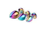Rainbow Stainless Steel Butt Plug – photo 3