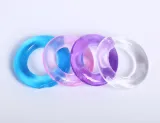 Multi-Colored Cock Rings (4 Pack) – photo 2