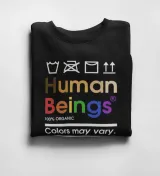 'Human Beings: Colors May Vary' Sweatshirt – photo 3
