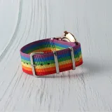 Gold Steel Pride Watch – photo 4