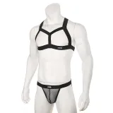 Chest Harness + Mesh Jockstrap Erotic Clubwear – photo 2