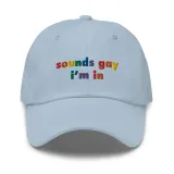 'Sounds Gay I'm In' Embroidered Cap – photo 5