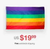 Super Large 6-Color Pride Flag – photo 2