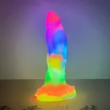 Luminous Glow In The Dark Dragon Dildo With Suction Cup – photo 9