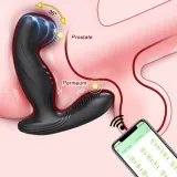 App-Controlled Wiggling Prostate Massager – photo 3