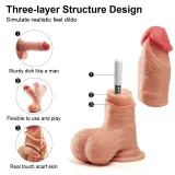 Realistic 8 Inch Loose Skin Dildo – photo 5