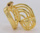 Premium Gold Chastity Cage – photo 2