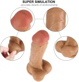 Dual Density Lifelike Dildo – photo 5