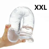 Huge Clear Ice Dildo – photo 2