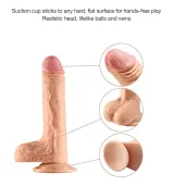 Realistic 8 Inch Dildo – photo 2
