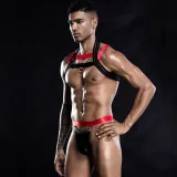 Bondage Harness + Jockstrap Set (2 Piece Outfit) – photo 3