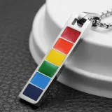 Mens Rainbow Necklace – photo 1