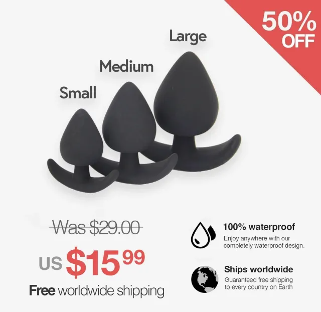 Black Butt Plug