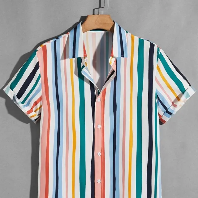 Rainbow Stripe Shirt