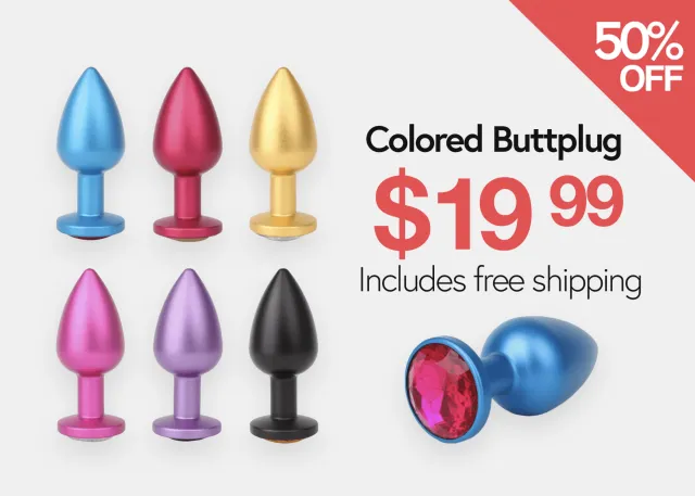 Colored Butt Plug