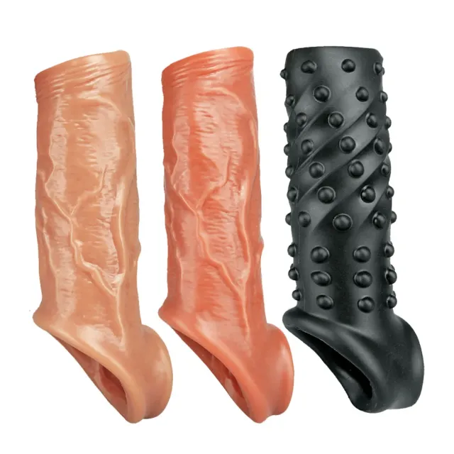 Silicone Cock Extender Sleeve