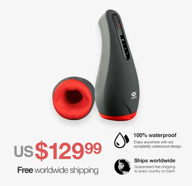 Premium Sucking, Vibrating and Heating Masturbator