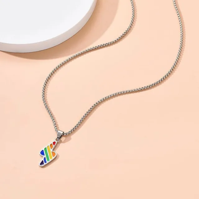 Rainbow Lightning Pendant