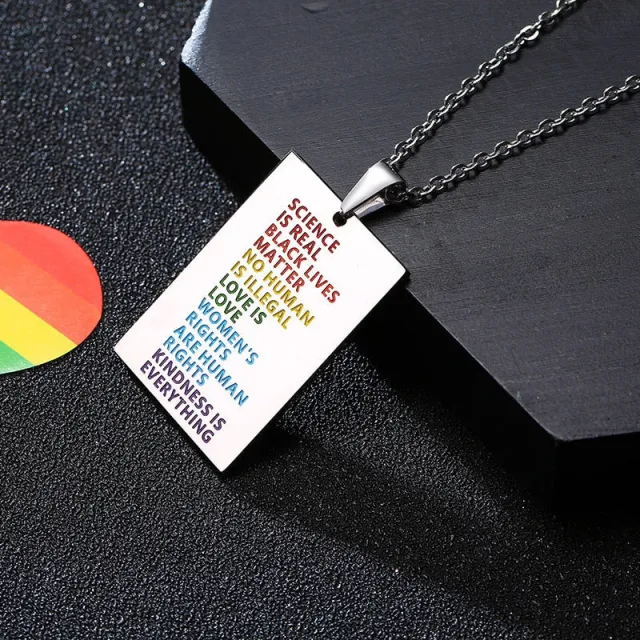 LGBTQ+ Facts Necklace
