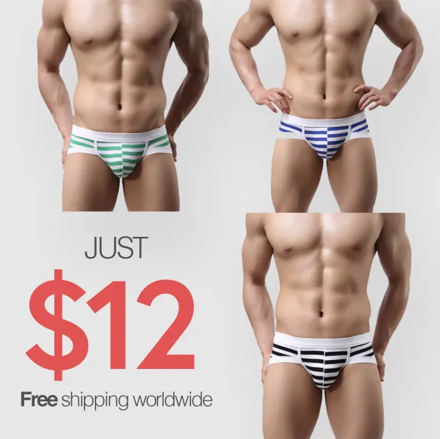 Striped Color Underwear