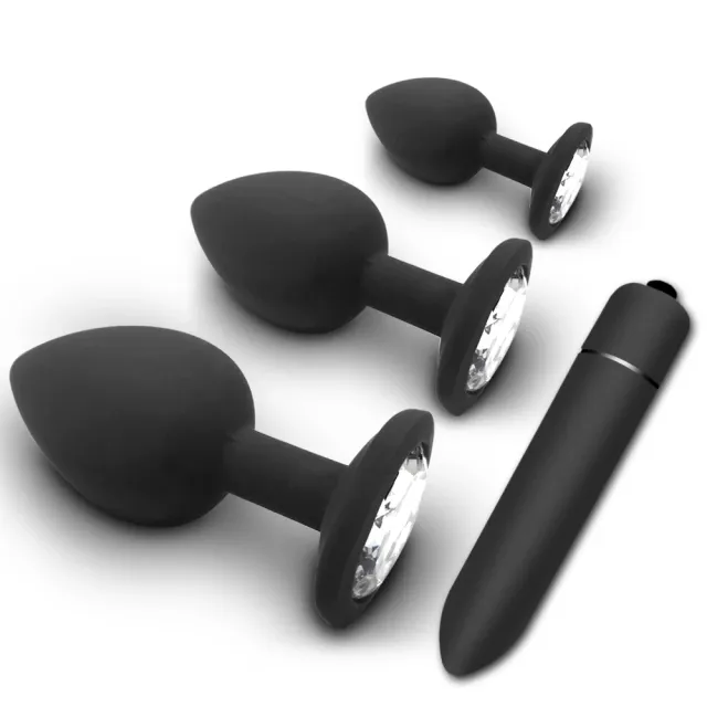 Silicone Butt Plug Training Kit