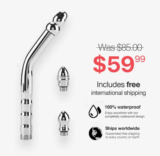 Premium Deep Clean Shower Enema