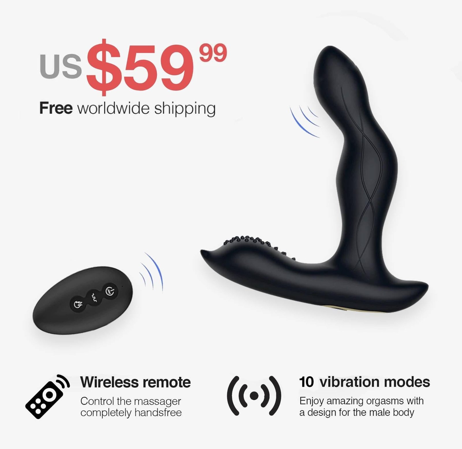 Fingering Prostate Massager